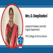PPG College of Arts & Science, Assistant Professor and HOD, English Department: Mrs. D. Deepikadevi Interview